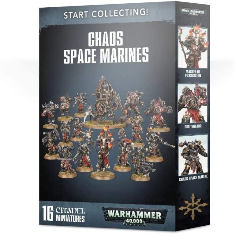Start Collecting! Chaos Space Marines d20 Board Game